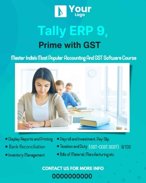CERTIFICATE IN TALLY.ERP 9 ADVANCED WITH GST