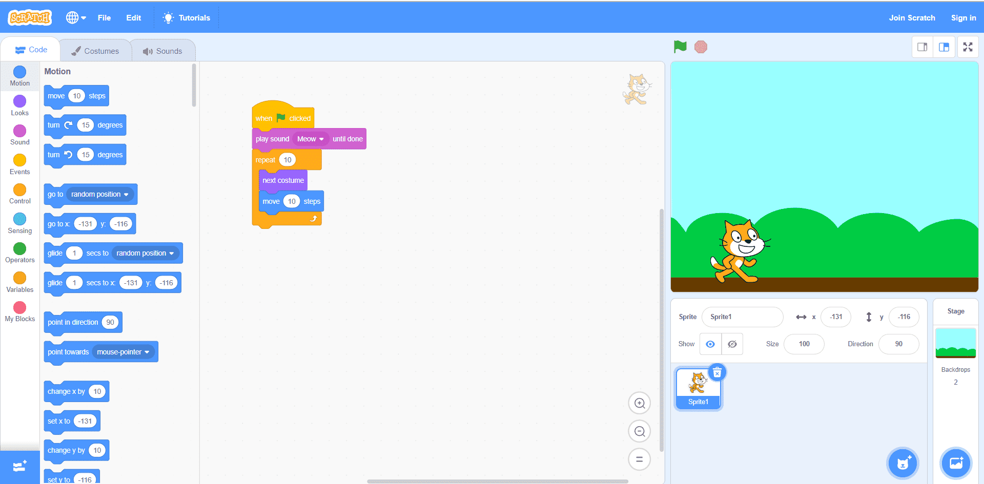 CERTIFICATE I SCRATCH PROGRAMMIG