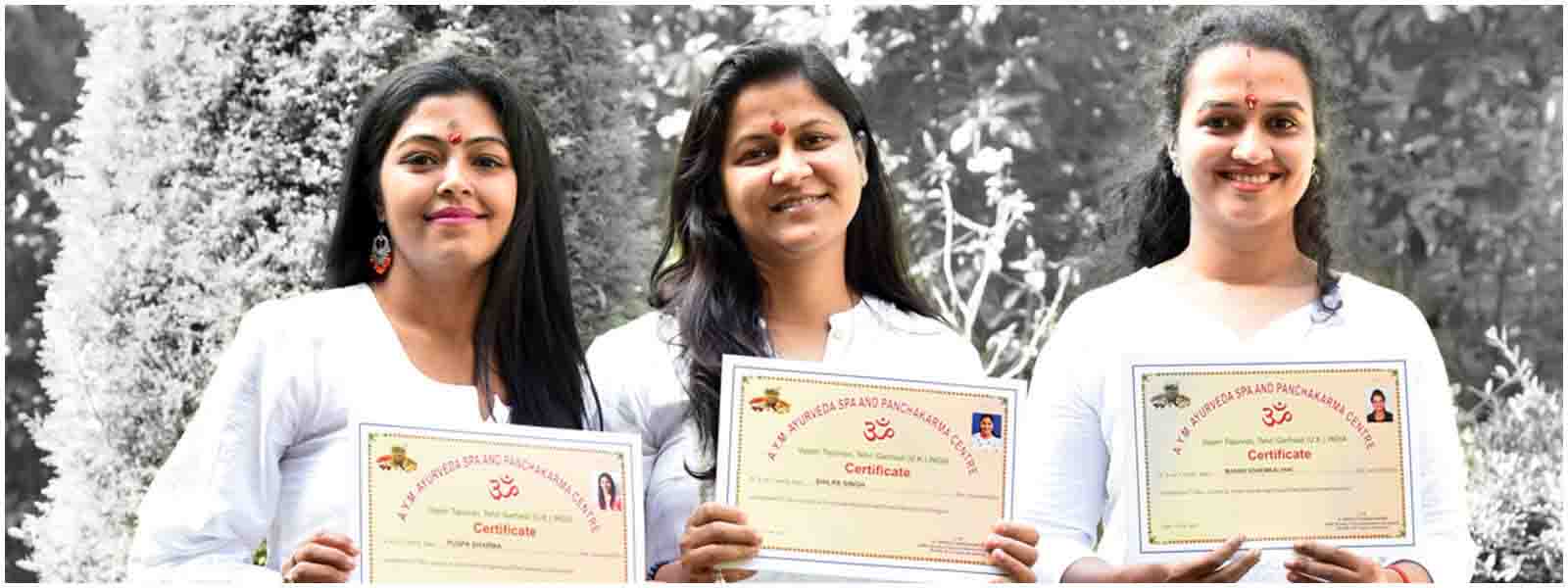DIPLOMA IN AYURVEDA,  PANCHAKARMA , NURSING &  YOGA 
