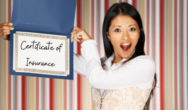 CERTIFICATE IN MISCELLANEOUS INSURANCE